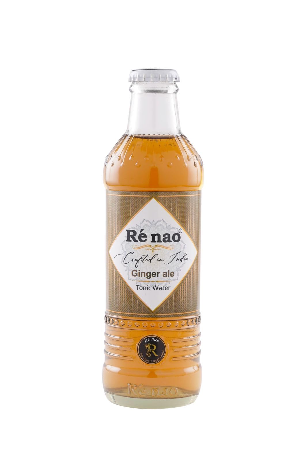 Re'nao Tonic Water Ginger Ale 250ml Premium Mixer, Best Paired with Vodka & Whisky (Pack of 6)-image-45