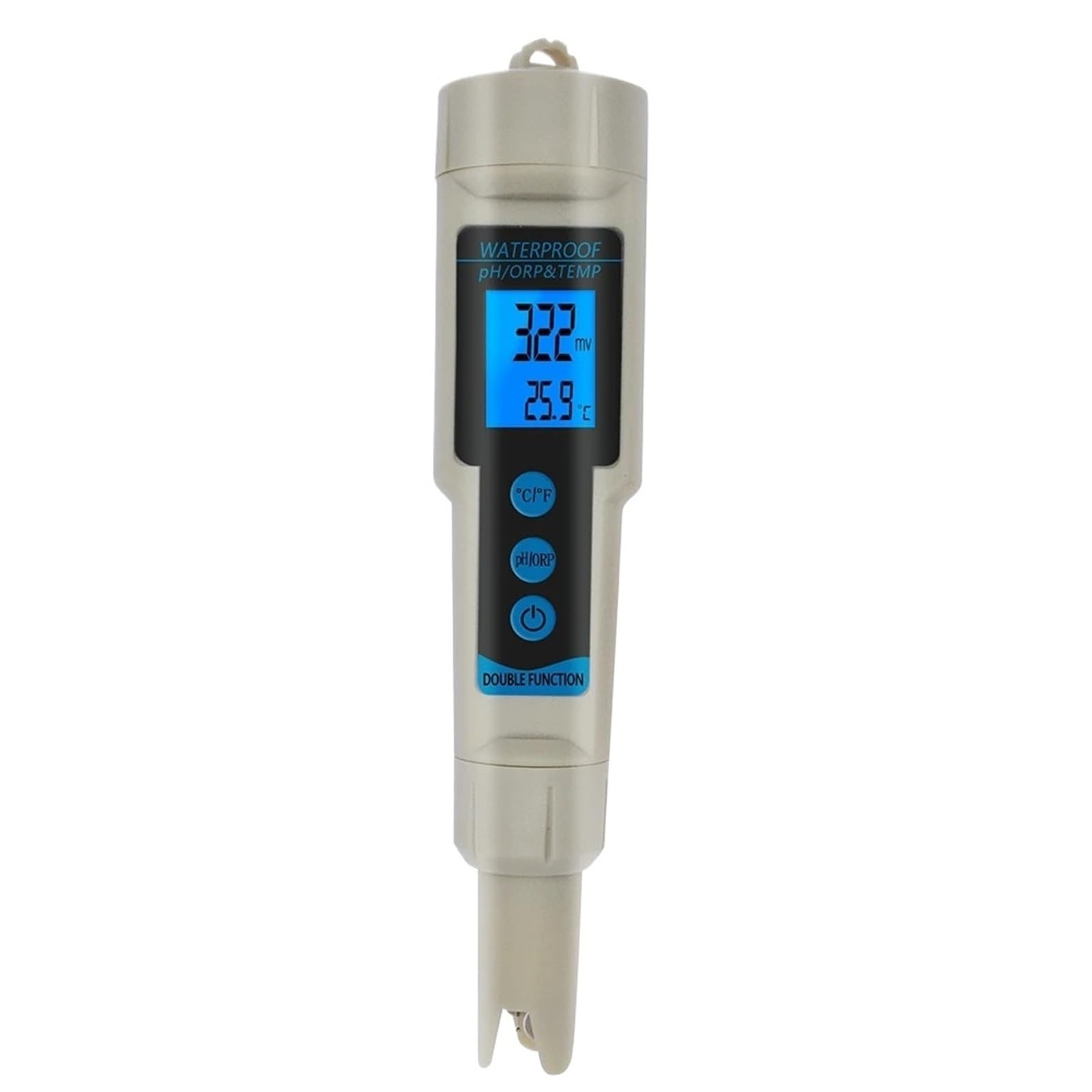Digital pH Meter, ORP Meter 3 in 1 PH ORP Temp Tester with Backlight Multi-Parameter Digital Tri-Meter Water Quality Monitor 40% Off