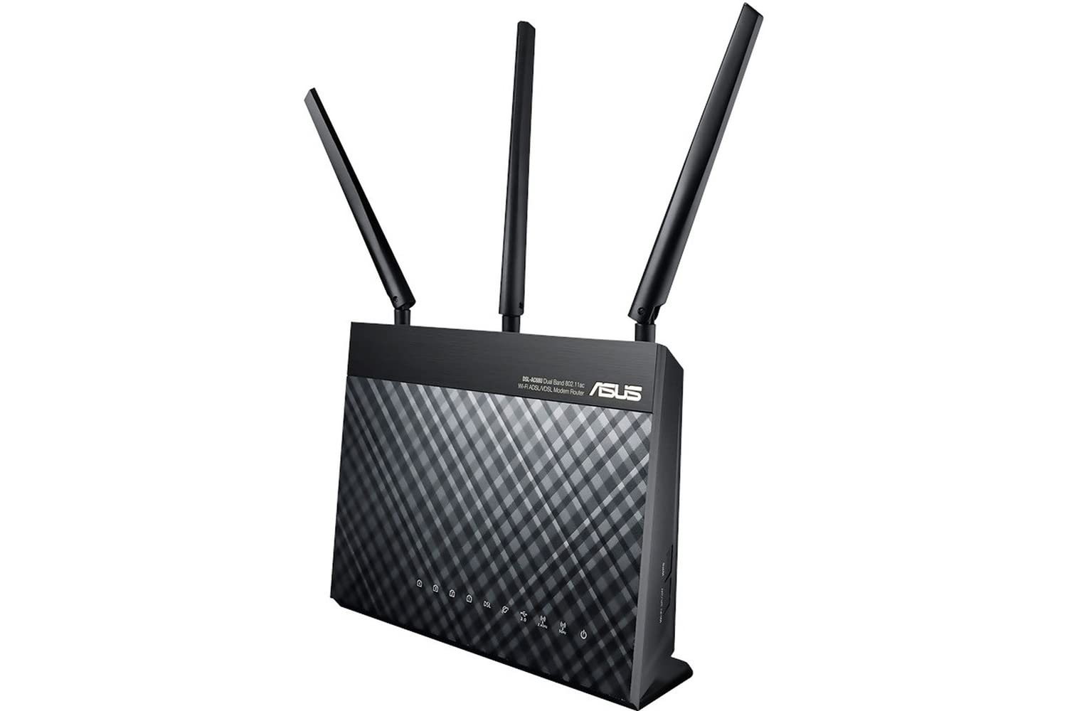 ASUS DSL-AC68U Modem Router (Ai Mesh WLAN System, EU und DE-Version Annex A B J, WiFi 5 AC1900 MIMO, 4x Gigabit LAN, AiProtection, Dual-Core CPU, Multifunktion USB 3.0), AC1900 Gigabit