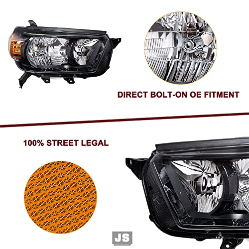 Image of JSBOYAT Headlight Assembly Fits for 2010 2011 2012 2013 Toyota 4Runner
