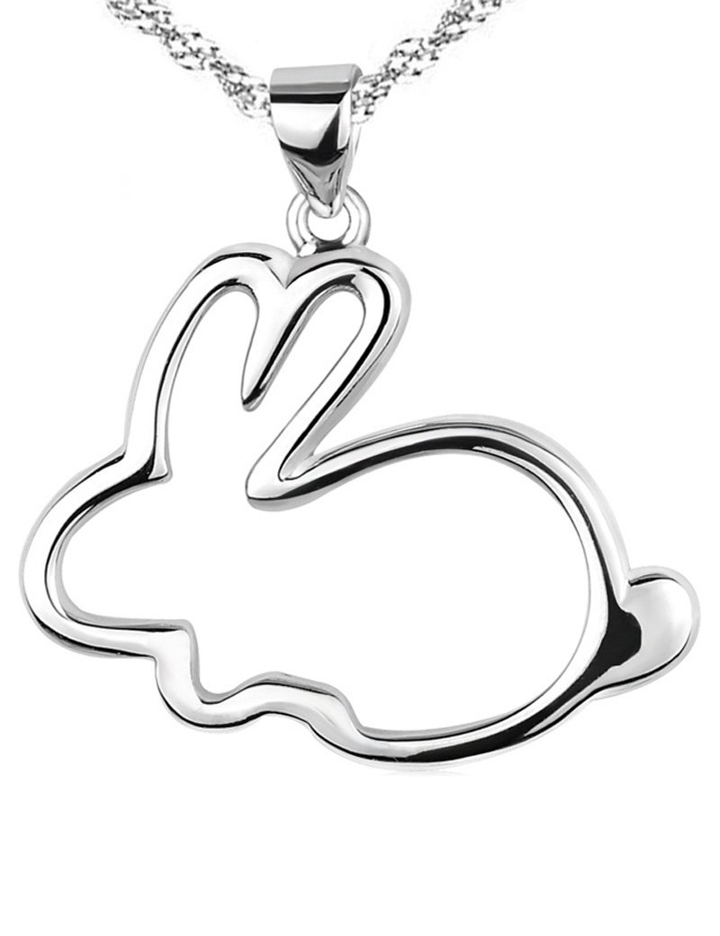 Paialco925 Sterling Silver Cute Animal Pendant Necklace for Women Girl