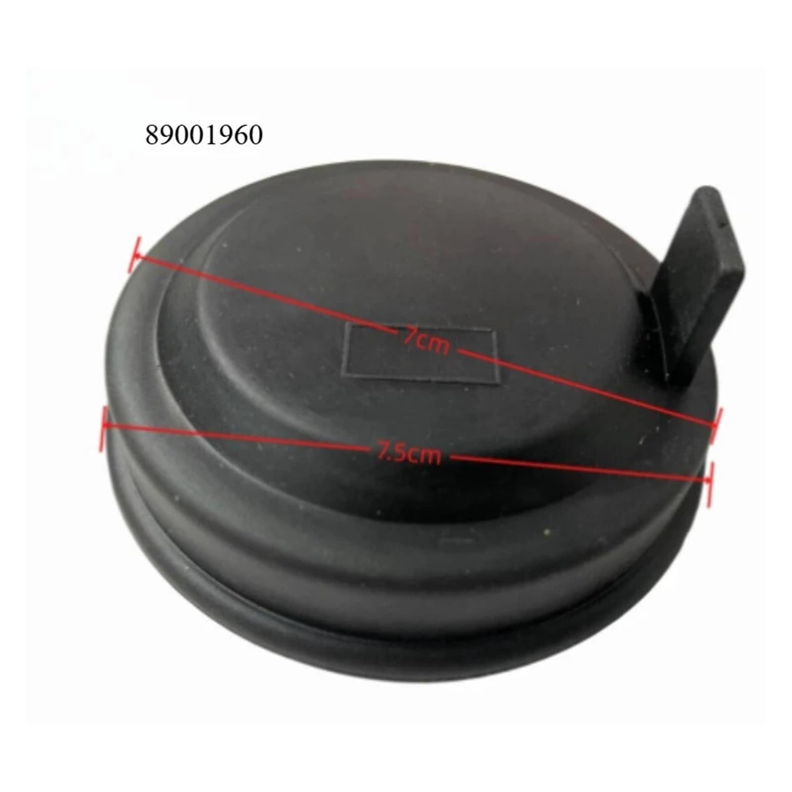 Cubierta antipolvo de la carcasa Para VW Para Scirocco 09-16 89034078 Cubierta Trasera Del Faro Delantero Sello De Polvo Impermeable Tapa Goma Luz Protector De Polvo Faros(Scirocco Big 83MM)
