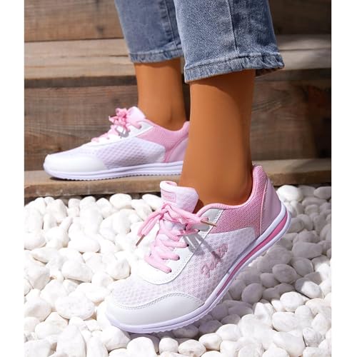 Bowling Shoes Women, Womens Bowling Shoes Orthopedic Breathable Lightweight Sneakers2