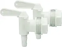 Pacote com 2 sacos de plástico para garrafas, Spigot de substituição para cerveja ou refrigerante