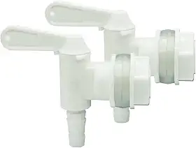 Pacote com 2 sacos de plástico para garrafas, Spigot de substituição para cerveja ou refrigerante