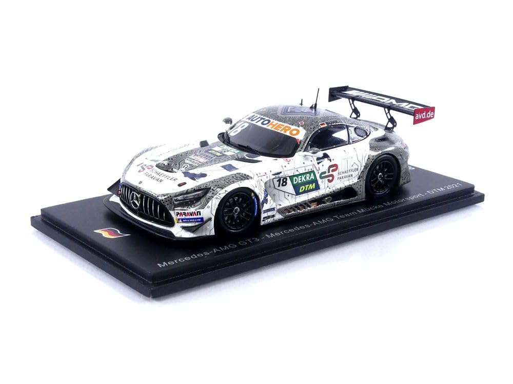 RQs AMG GT3 RQs MOTOR SPORTS ミニカー Spark (スパーク) 1/43 (レジン製) R'Qs AMG GT3 No.22 R'Qs