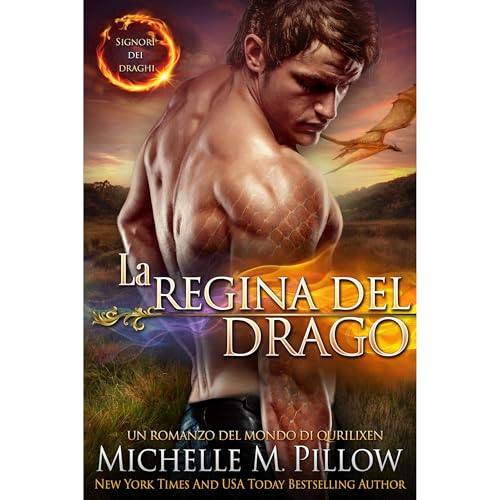 La regina del drago Audiolibro Por Michelle M. Pillow arte de portada