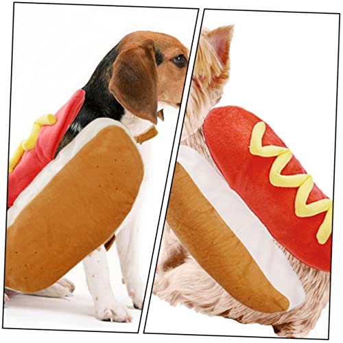 Disfraz Navideño Garneck para Perro Talla M Naranja miniatura 6