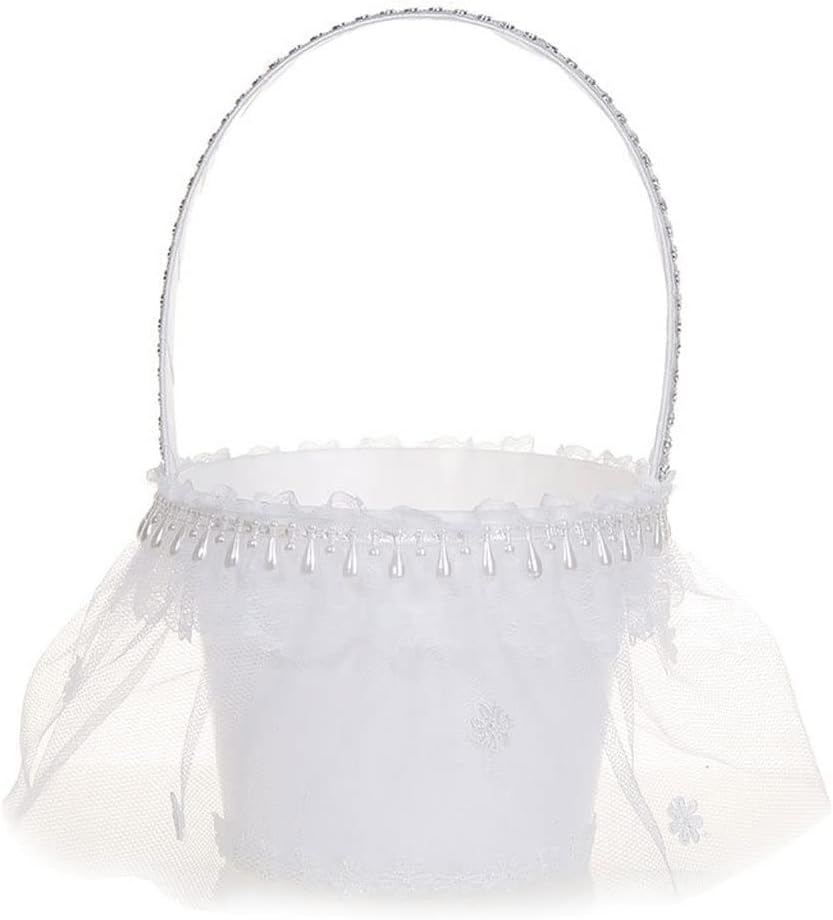 HBJWOV Wedding Bridal Bridesmaid Flower Girl Sprinkle Basket Supplies