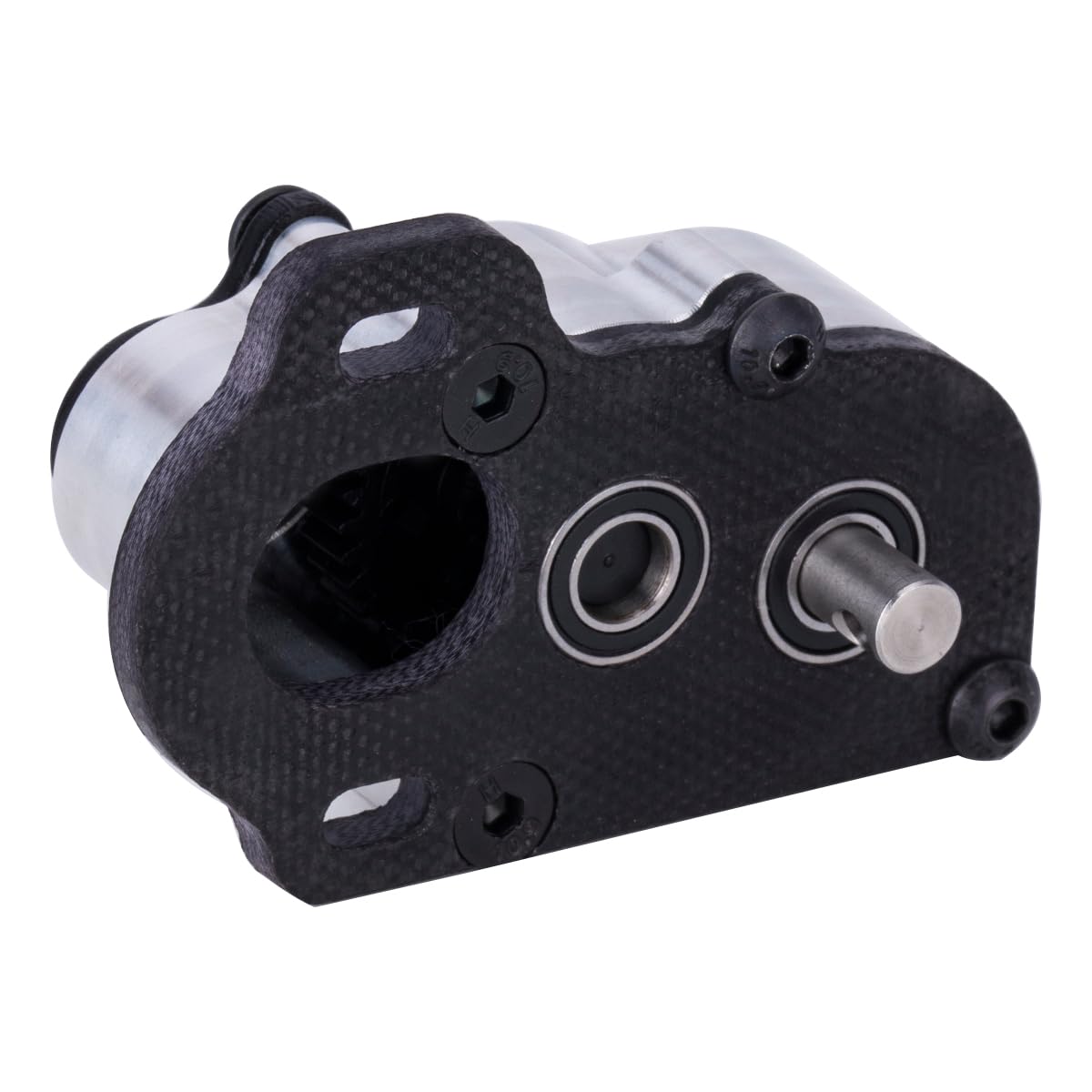 48P Ultralight Portal Transmission Tiny Gearbox with Slipper Pad for 1/10 LCG Chassis Capra SCX10 III