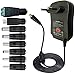 Produktbild Goaycer Universal Netzteil AC DC mit 3V 4,5V 5V 6V 7,5V 9V 12V inkl. 8 Adapterstecker Plus USB Micro USB zur Stromversorgung vieler Elektrokleingeräte