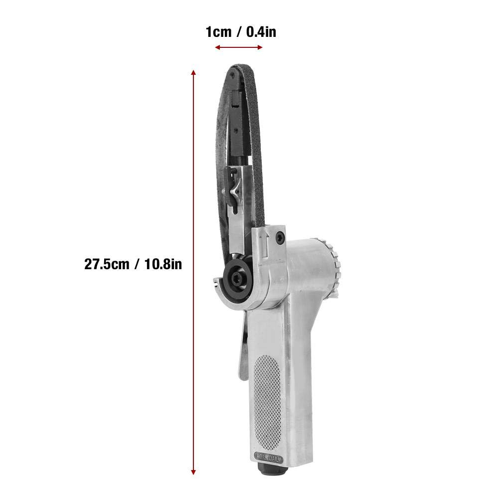 Mini Smerigliatrice Pneumatica Akozon Levigatrice a Nastro Industriale 16000 rpm 10x330mm