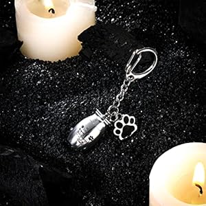 Tudomro-Cylinder-Cremation-Dog-Ashes-Keepsake-Urn-Keychain-Stainless-Steel-Pet-Puppy-Dog-Paw-Charm-with-Storage-Bag - Cucciolini Doodles   Tudomro-Cylinder-Cremation-Dog-Ashes-Keepsake-Urn-Keychain-Stainless-Steel-Pet-Puppy-Dog-Paw-Charm-with-Storage-Bag