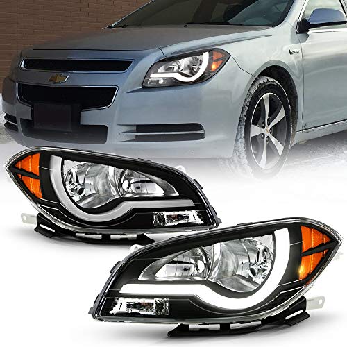 ACANII LED Tube Headlights | 2008–2012 Chevy Malibu