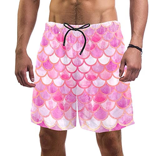 Short de bain pour homme à taille élastique idéal pour la plage en XL