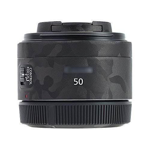 KIWI FOTOS Lente Cuerpo Skin Anti-arañazos Protección Pegatina para Canon RF 50mm f/1.8 STM Lente Antideslizante Cubierta Película (Patrón de camuflaje) Cover