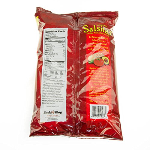 El Sabroso Original Salsitas, Spicy Salsa Tortilla Rounds, 1.5-Ounce Packages (Pack of 60) image 4