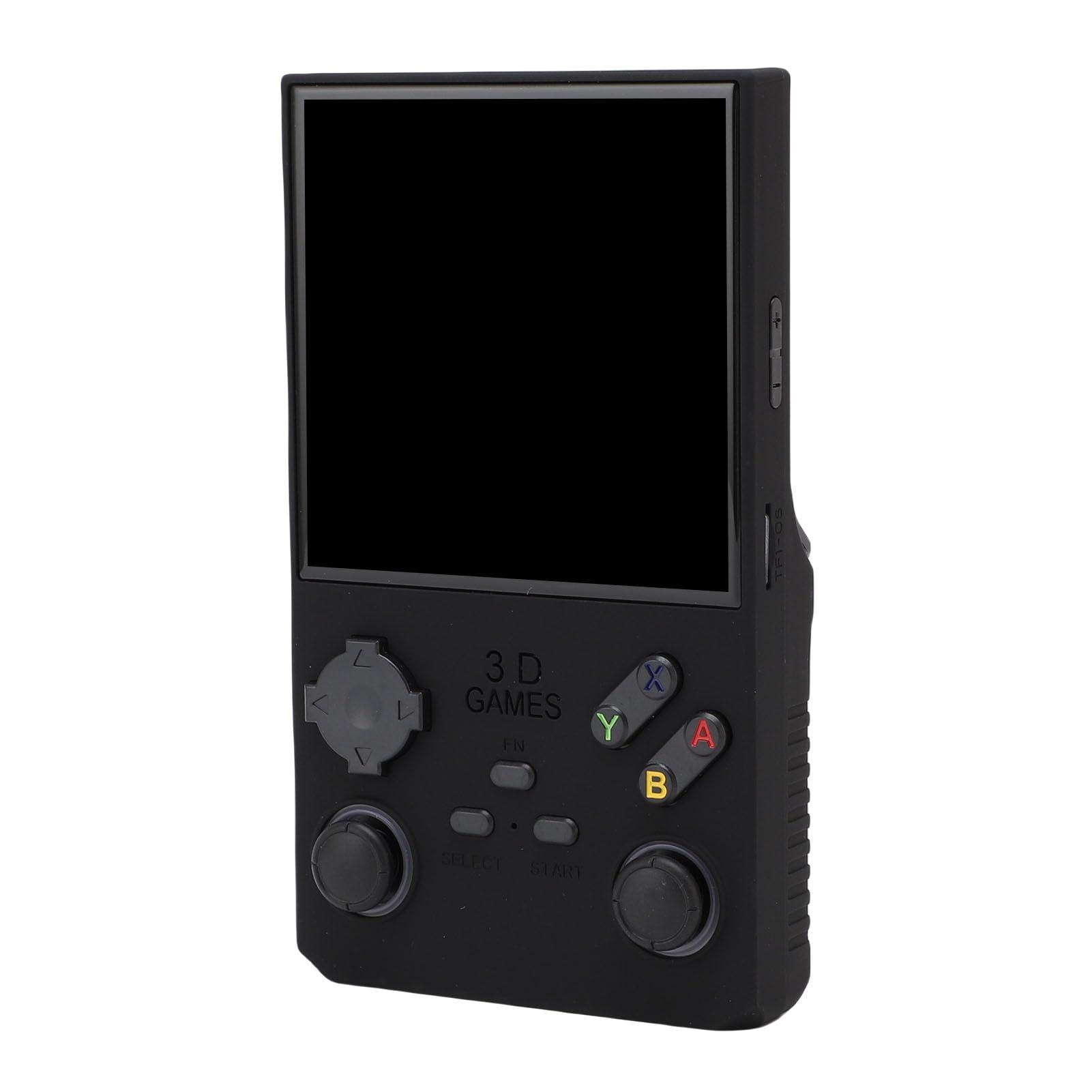 Goshyda Handheld -Spiel, Tragbare Retro -Gaming -Konsole mit RGB -Farben, die in 256 GB Speicherkarte 45 Emulatoren Eingebaut Sind, 4.0 Im HD -Bildschirm Video Player (BLACK)