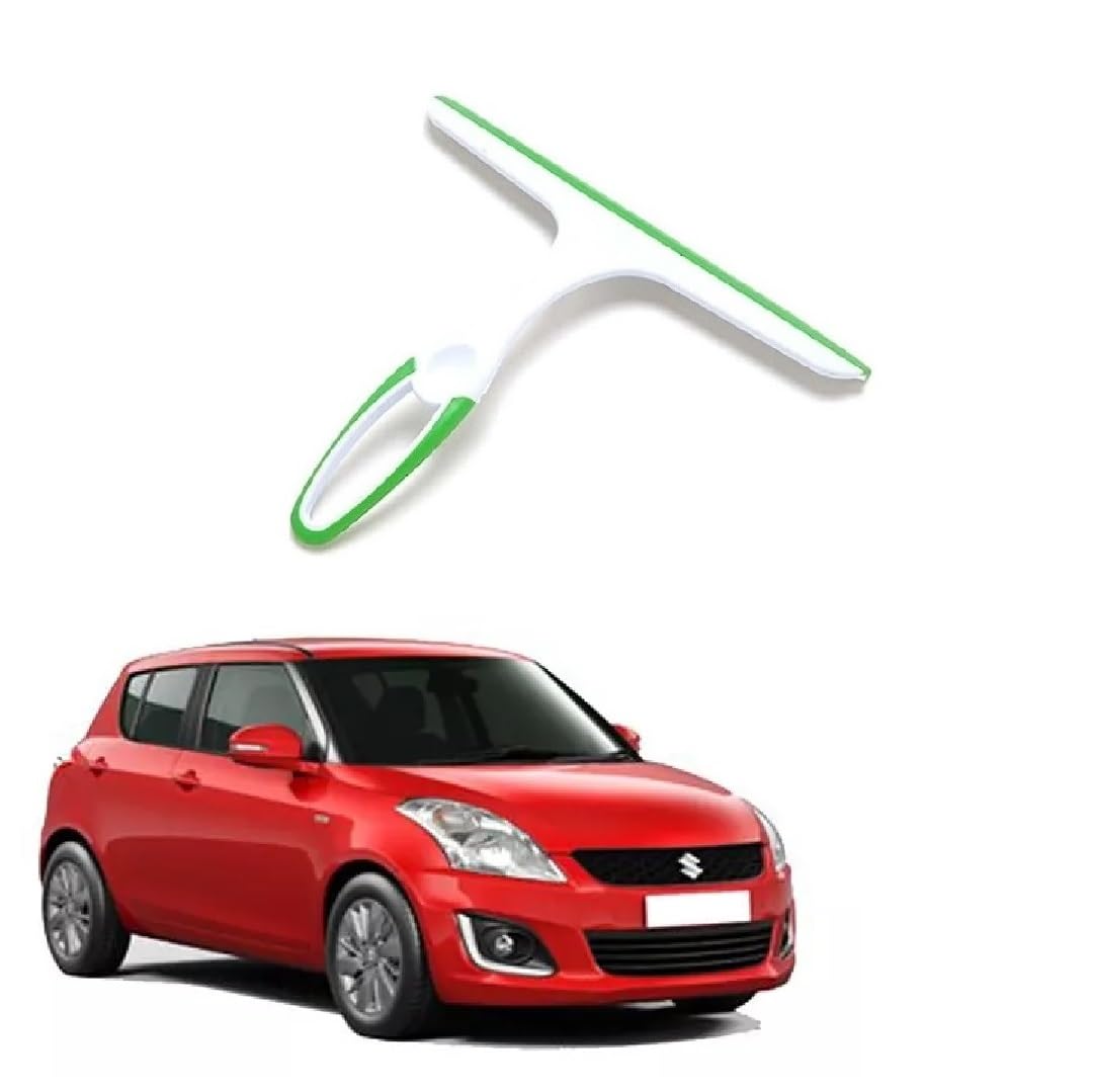 Multipurpose Car Window Glass Cleaning Wiper (Random Color) Set of 1pcs Compatible for Maruti Suzuki Swift Type-3