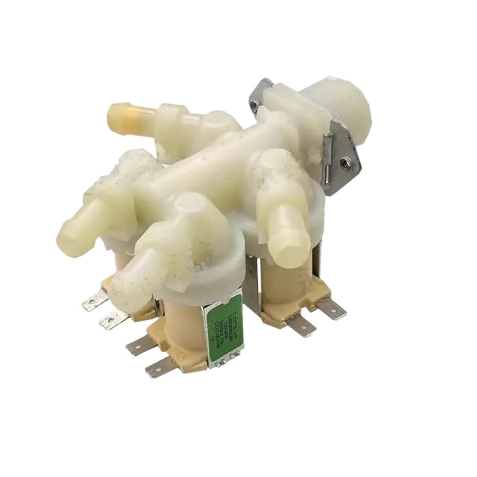 Zghqhcdrh Dc62-00214N Electric Water Inlet Solenoid Valve ，Compatible For Samsung ，Dc62-00214Q Dc62-00214M 50/60Hz Washing Machine Parts(Dc62-00214N)