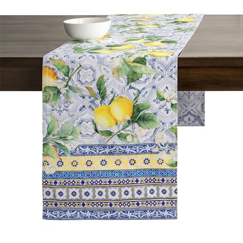 Maison d' Hermine Table Runner 100% Cotton 14.50" x 72" (Double Layer)