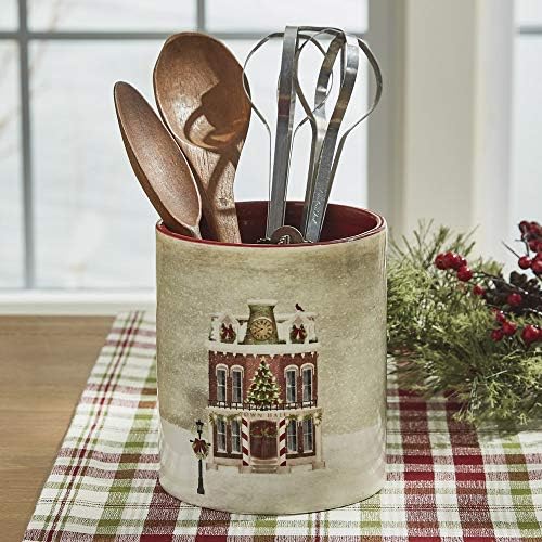 Park Designs Vintage Town Square Utensil Crock image 5