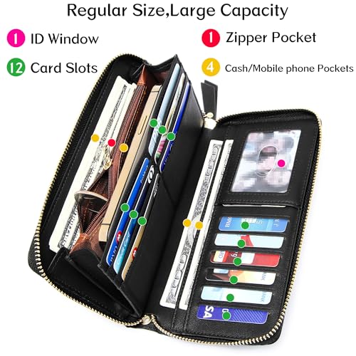 OIDERY Animal Print Customized Women's Wallet,Father's Gift,Mother's Gift from Son Daughter,Birthday Gift,Holiday Gift for Family&Friend 1306q3