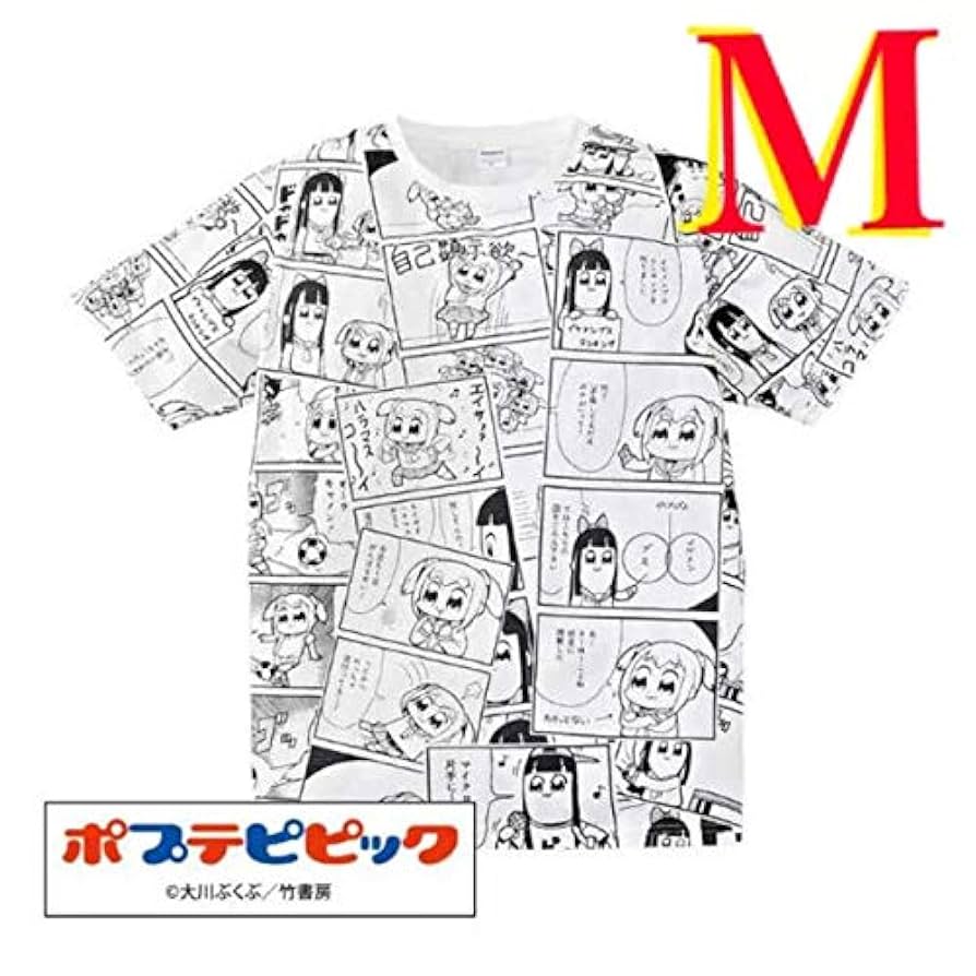 M★ポフテピピック★メンズTシャツ★総柄 zz-M0843UTS004_1-1.jpg?1719281563