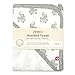 Zutano Hooded Baby Towels, Organic Cotton Baby Bath Towel, Ultra Soft and Absorbent Baby Towel for Newborn and Infant | Girl, Boy, and Unisex Towel Set, Elephant Bath Time, 1-Pack