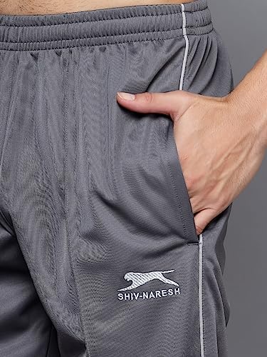 Image of Shiv Naresh Men's Regular Fit Mid Rise Track Pant