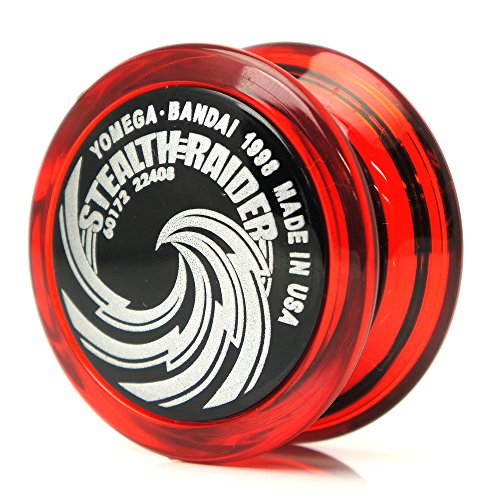 ハイパーヨーヨー YOMEGA ステルスレイダー（クリアレッド・ブラック）