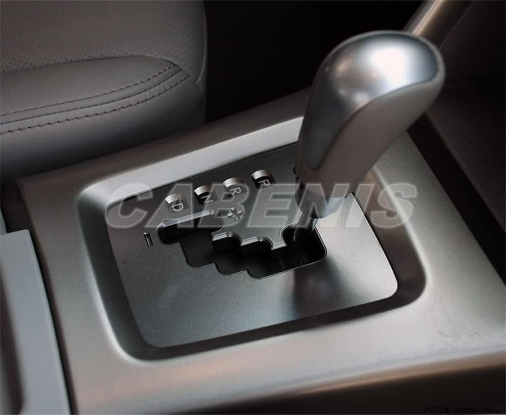 Interior Center Console Gear Shift Panel Trim Cover for Subaru Forester Accessories 2008-2012, ABS Plastic Gear Shift Box Decoration, Interior Accessories Trim，Carbon Fiber Style