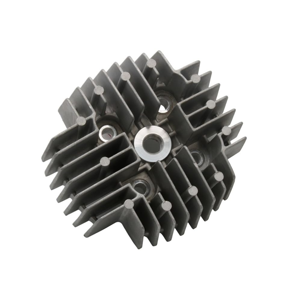 Culata de gran diametro 45mm 70cc que maximiza la compresion en motores de dos tiempos