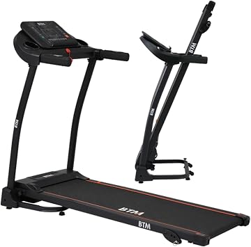 Electric Treadmill, Room Runner, Household Quiet, Fitness Machine, Thin, Silent, Foldable, Heart Rate Monitor, Angle Adjustment, Easy Move, Space Saving, Japanese Instruction Manual