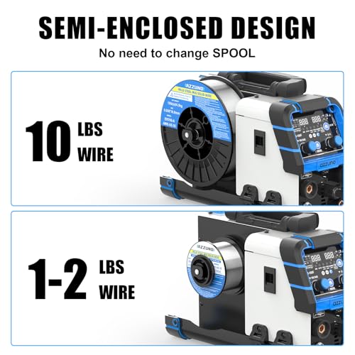 Azzuno MIG-165-2 Aluminum Mig Welder 165Amp thumb #1