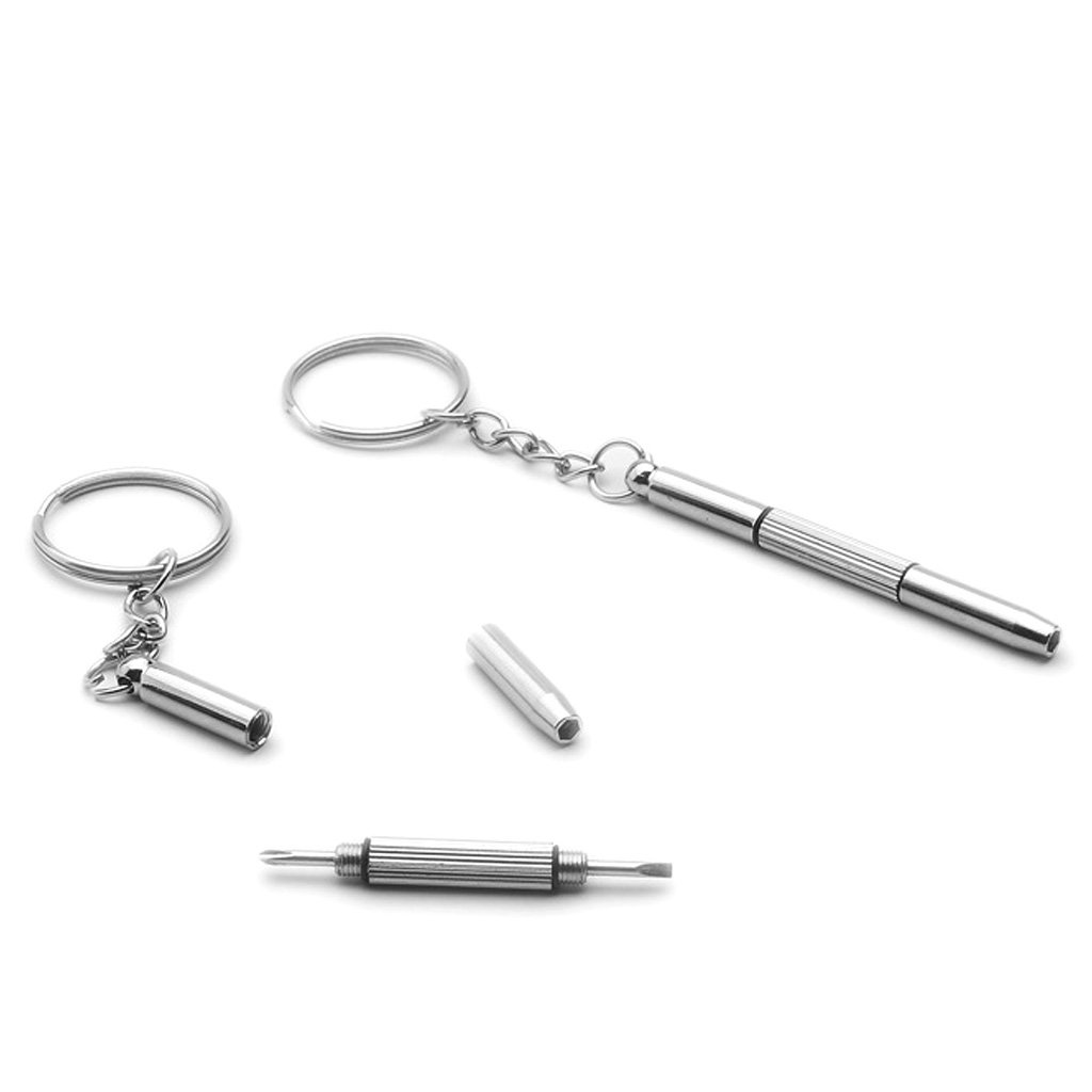 Set di cacciaviti 3in1 Cacciavite for Occhiali da Vista, Kit di Riparazione for Orologi da Sole, Cacciavite, Portachiavi