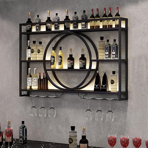 Étagère à vin murale pour optimiser le rangement des bouteilles