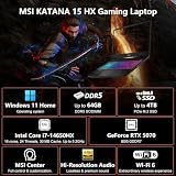 MSI Katana 15 HX (Katana) technical specifications