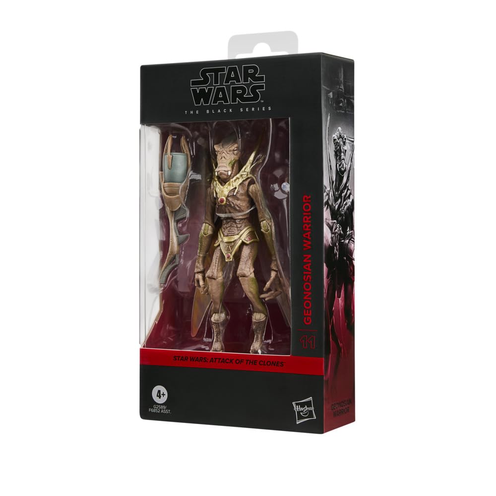 Star Wars The Black Series, Geonosian Warrior, Ataque de los Clones, Figura Premium Coleccionable de 15 cm
