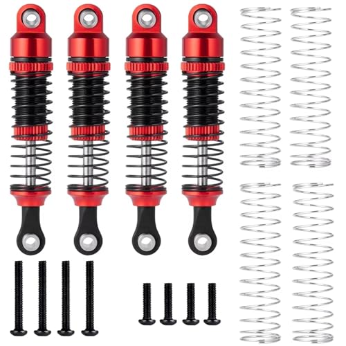 RC p[c For TRX4M For Bronco For Defender K10 1/18 RC }CNN[[ ANZT[ 4PCS ^ VbN _p[ Au\[o[(Red,C)