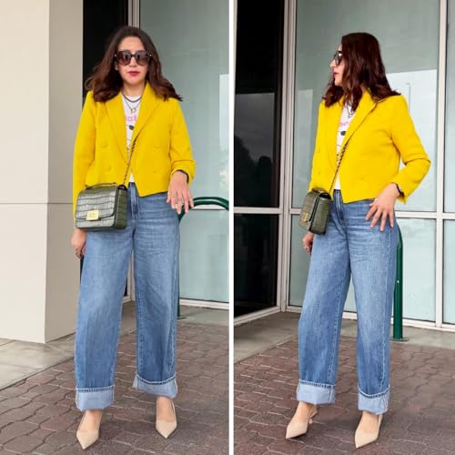 Image of JENN ARDOR Slingback Heels for Women Low Heels Dress Shoes Kitten Pumps Dressy Heeled Sandals Wide Width Fashion Casual Shoes