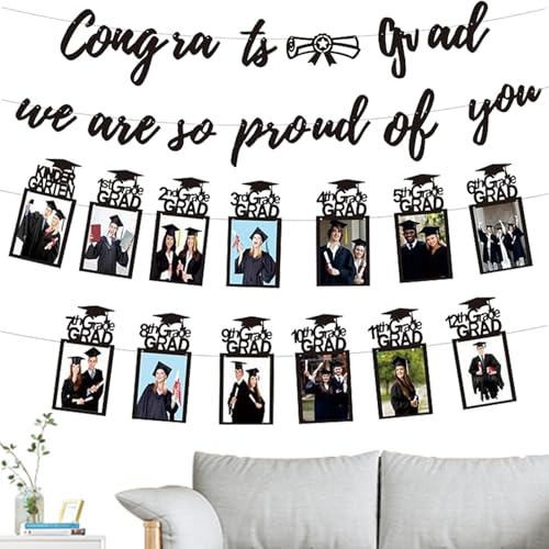 Banner Foto De Diploma - Banner Foto Descuento De Diplomas Primarios Colegio Escuela Secundaria - Accesorio De Presentación Congratulación Para Colegios Escuelas Primarias Universidades Fiestas