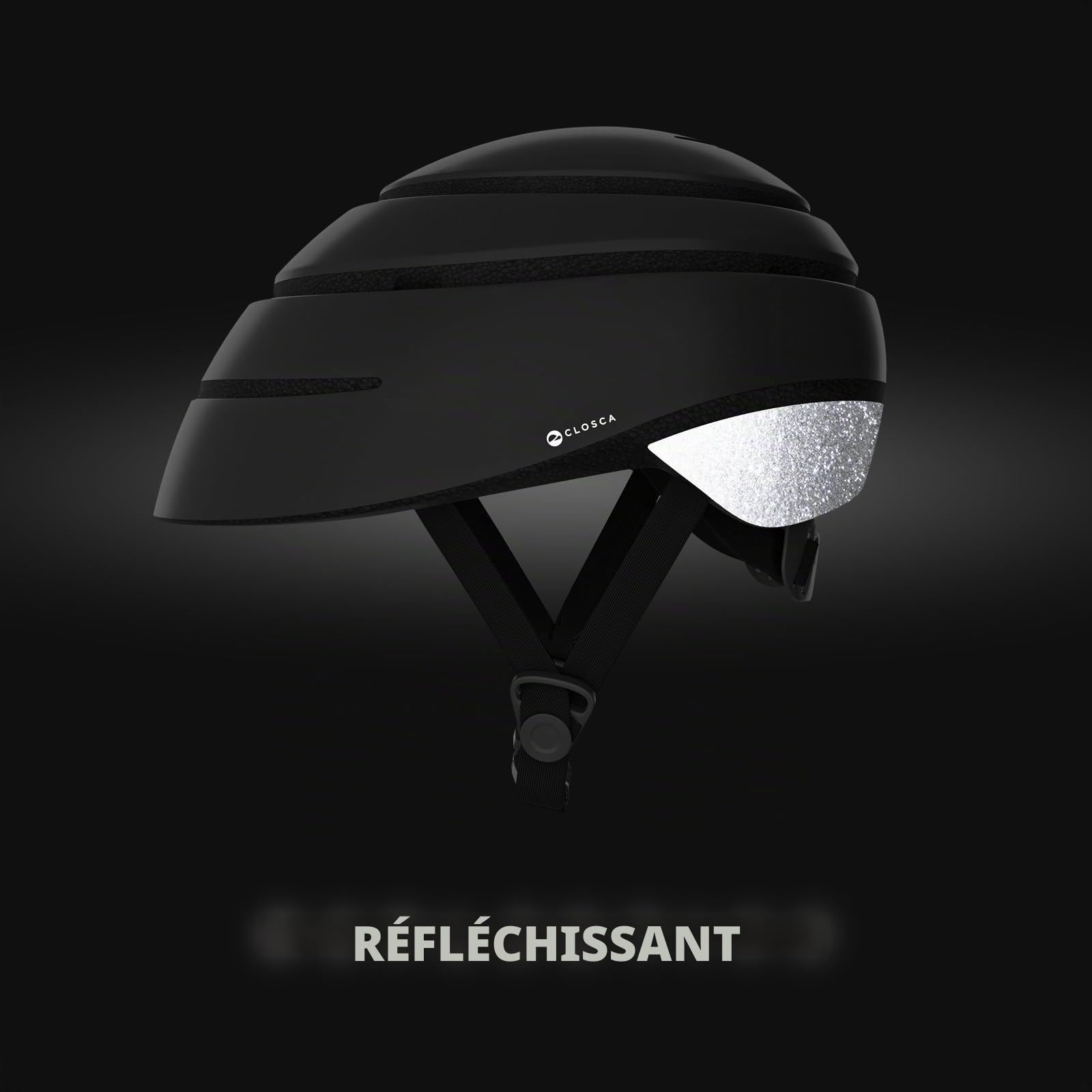 CLOSCA. Foldable Helmet. The Bike Helmet for Women and Men. Certificate for Bicycle, Scooter, Electric Bicycle, Inline Skates and Skateboards.