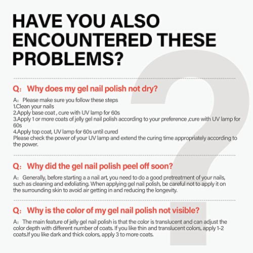 Aillsa Jelly Gel Nail Polish - Creamy Yellow Gel Polish Translucent Soak Off Uv Gel Polish Neutral Color Nail Gel Polish For Nail Art Manicure Diy At Home #TOP5