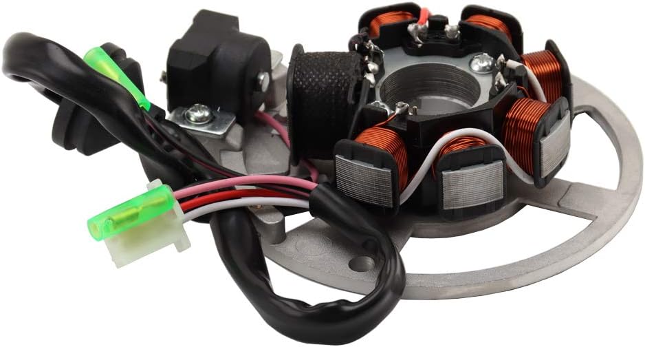 Magneto Generator Stator Coil Fits For Polaris Predator 50 90 2003-2006 Scrambler 50 90 2001-2003 Sportsman 90 2001-2006 ETON 50 90 Repl.# 0450522 0450523 0450998 0451000