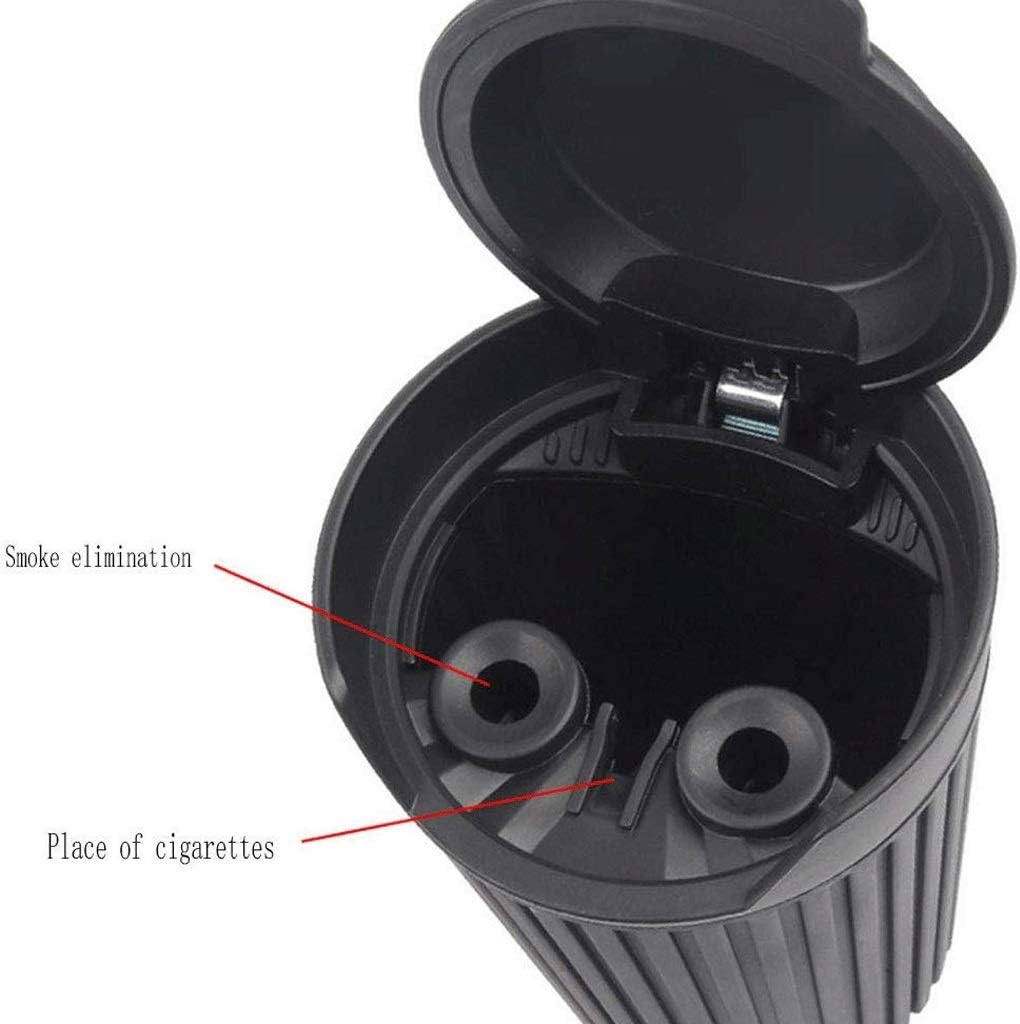 Ashtray Car Portable Cup Holder Covered Indoor or Outdoor Use