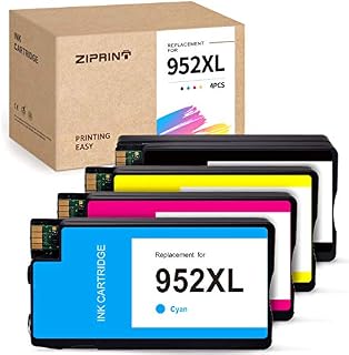 ZIPRINT Remanufactured Ink Cartridge Replacement for HP 952 952XL 952 XL for HP