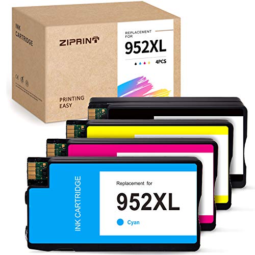 ZIPRINT Remanufactured Ink Cartridge Replacement for HP 952 952XL 952 XL for HP