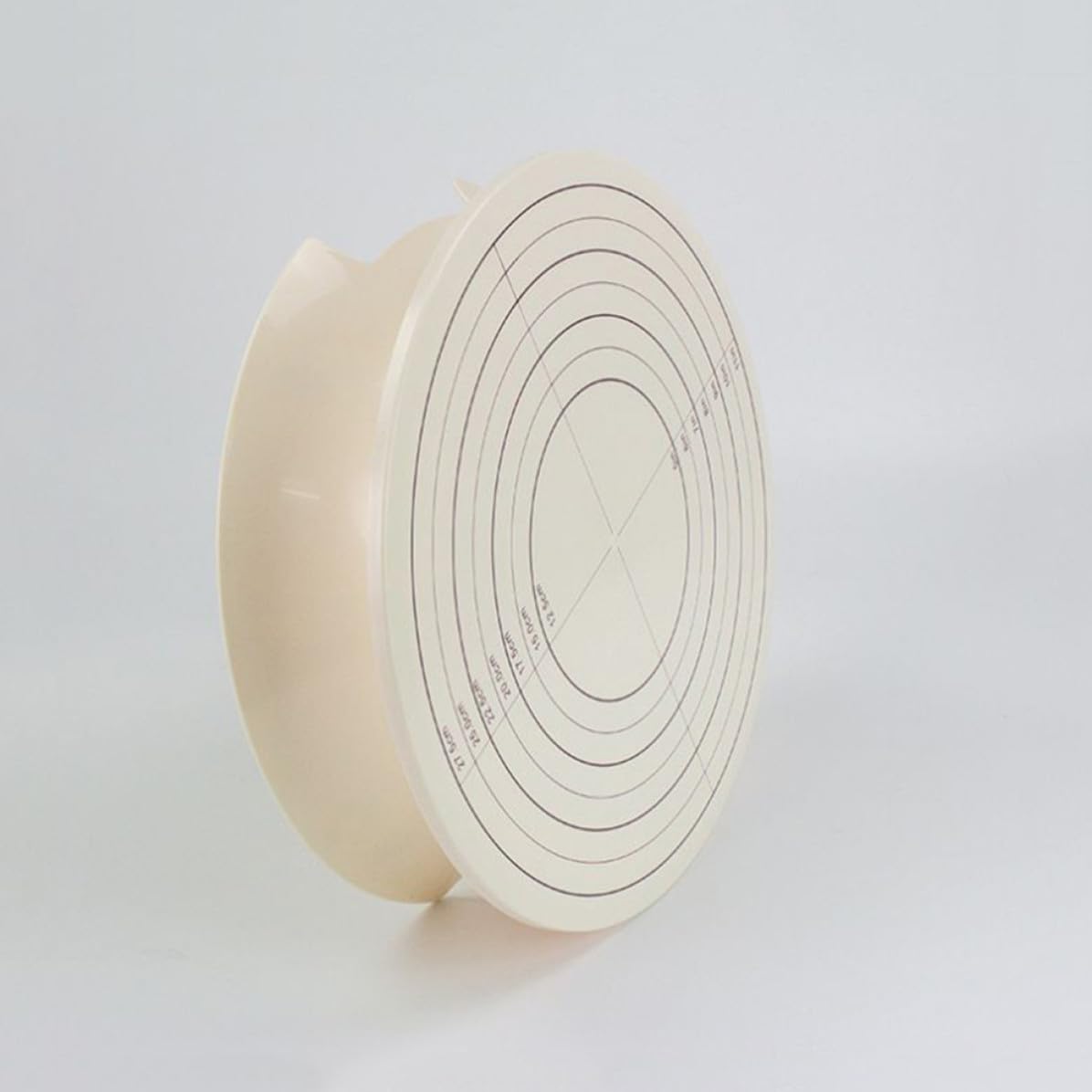 1pieza Plataforma Giratoria con Escala para Decorar Tarta con Base Antideslizante Soporte de Exhibición para Pasteles Horno de Boda o Fiesta Base para Cupcakes y Tartas