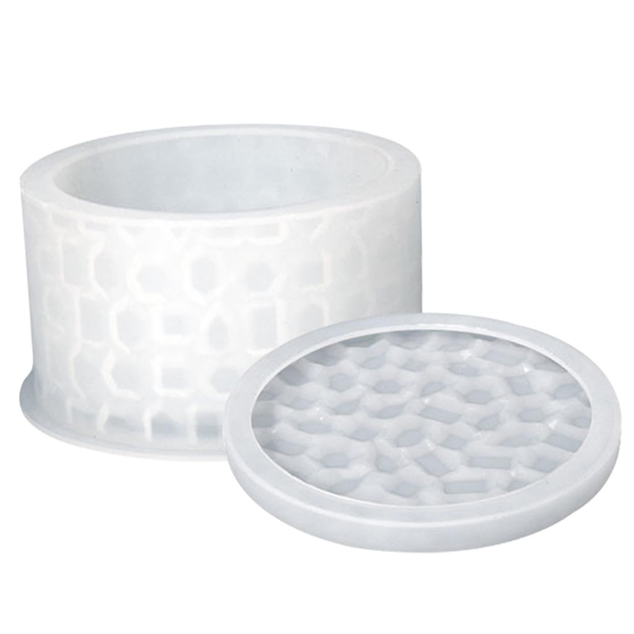 NUOBESTY 2juegos Moldes De Redondos Para Epóxica Kit De Almacenamiento Para Joyería y Accesorios De Usar y Reutilizable